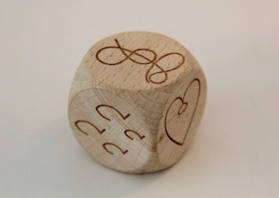 Christine Alex der Wuerfel und das Kartenset